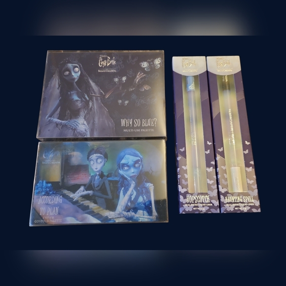 New! Beauty Creations x Corpse Bride Makeup Collection